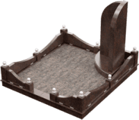 3D модель мемориального комплекса на могилу