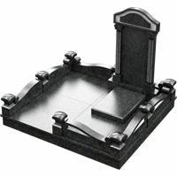 3D модель мемориального комплекса на могилу