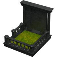 3D модель мемориального комплекса на могилу