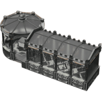 3D модель мемориального комплекса на могилу