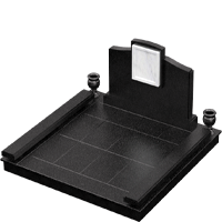 3D модель мемориального комплекса на могилу