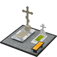 3D проект памятника на могилу