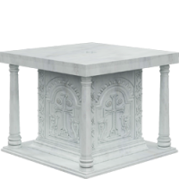 3D модель мемориального комплекса на могилу