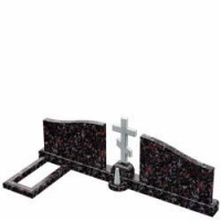 3D модель мемориального комплекса на могилу